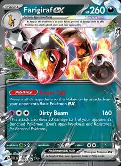 Farigiraf ex — Temporal Forces — Double rare