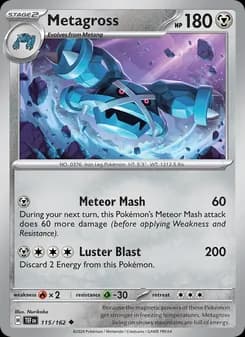 Metagross — Temporal Forces — Uncommon