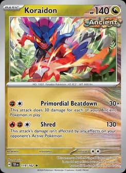 Koraidon — Temporal Forces — Rare