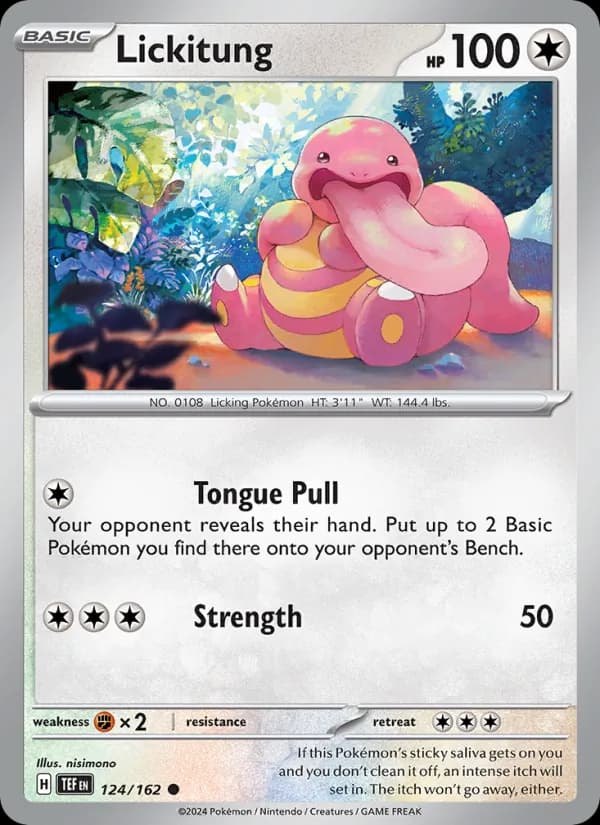 Lickitung — Temporal Forces, Common