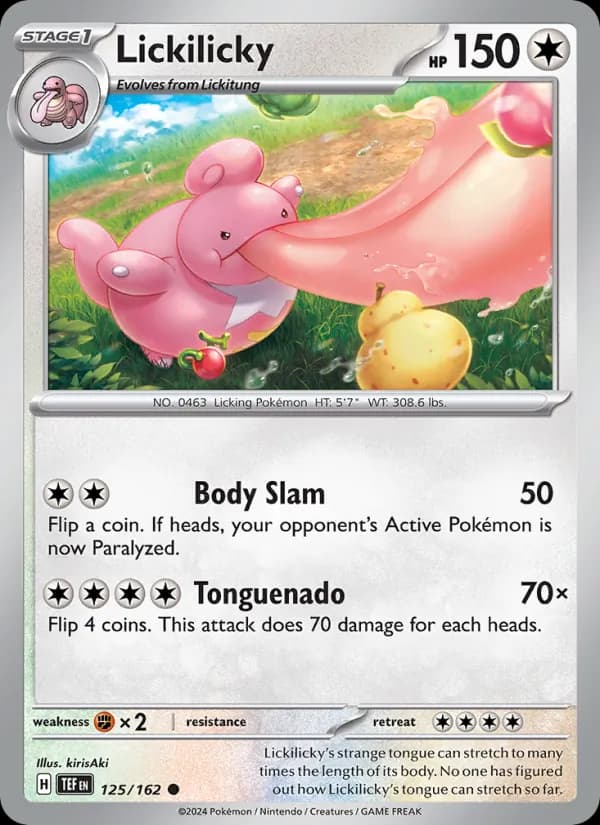 Lickilicky — Temporal Forces, Common