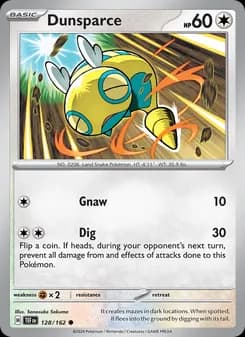 Dunsparce — Temporal Forces — Common