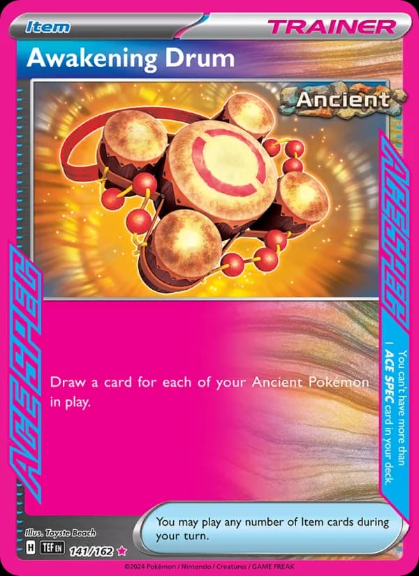 Awakening Drum — Temporal Forces, ACE SPEC Rare