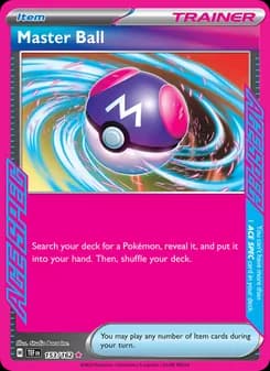 Master Ball — Temporal Forces — ACE SPEC Rare