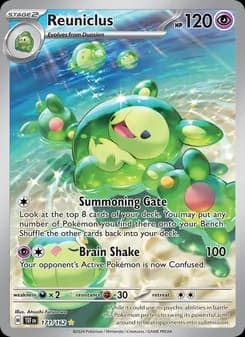 Reuniclus — Temporal Forces — Illustration rare