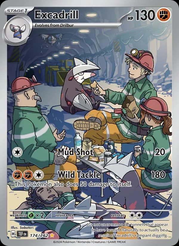 Excadrill — Temporal Forces, Illustration rare