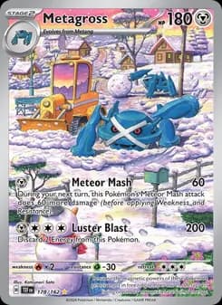 Metagross — Temporal Forces — Illustration rare