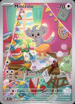 Minccino — Temporal Forces — Illustration rare