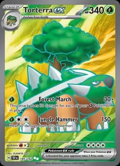 Torterra ex — Temporal Forces — Ultra Rare