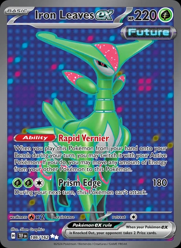 Iron Leaves ex — Temporal Forces, Ultra Rare