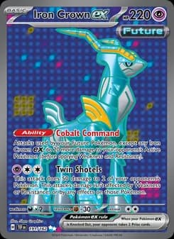 Iron Crown ex — Temporal Forces — Ultra Rare