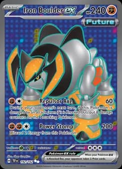 Iron Boulder ex — Temporal Forces — Ultra Rare