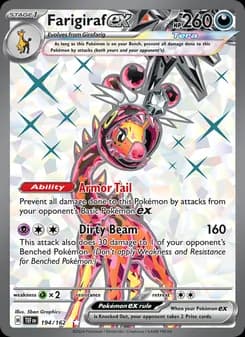 Farigiraf ex — Temporal Forces — Ultra Rare