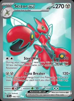 Scizor ex — Temporal Forces — Ultra Rare