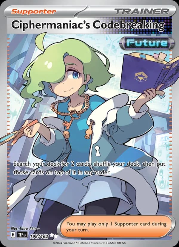 Ciphermaniac's Codebreaking — Temporal Forces, Ultra Rare