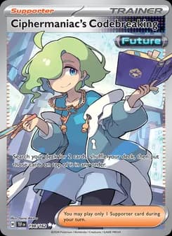 Ciphermaniac's Codebreaking — Temporal Forces — Ultra Rare