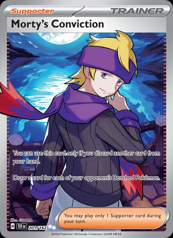 Morty's Conviction — Temporal Forces, Ultra Rare