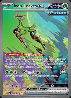 Iron Leaves ex — Temporal Forces — Special illustration rare