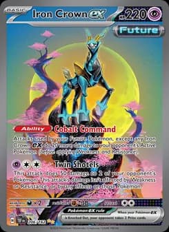 Iron Crown ex — Temporal Forces — Special illustration rare
