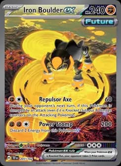 Iron Boulder ex — Temporal Forces — Special illustration rare