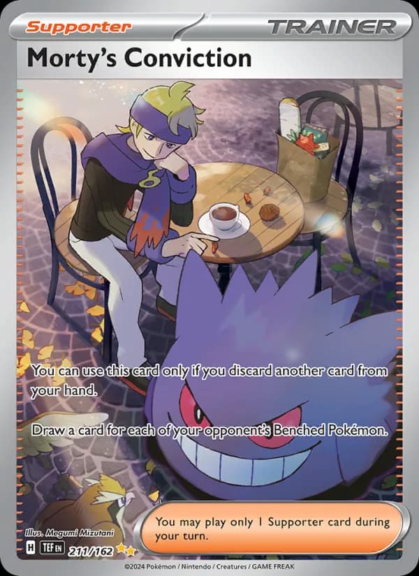 Morty's Conviction — Temporal Forces, Special illustration rare