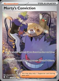 Morty's Conviction — Temporal Forces — Special illustration rare
