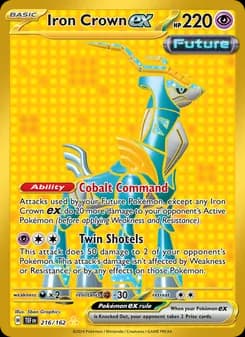 Iron Crown ex — Temporal Forces — Hyper rare