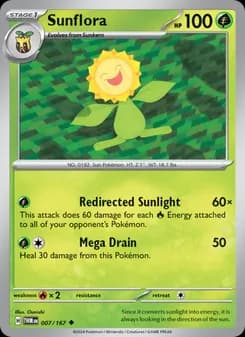 Sunflora — Twilight Masquerade — Uncommon