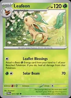 Leafeon — Twilight Masquerade — Uncommon