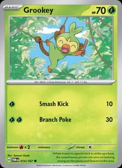 Grookey — Twilight Masquerade — Common