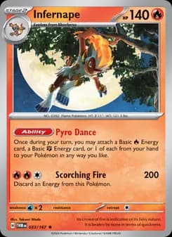 Infernape — Twilight Masquerade — Rare