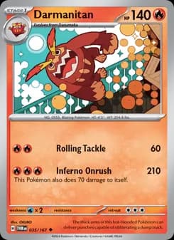 Darmanitan — Twilight Masquerade — Uncommon