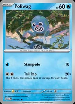 Poliwag — Twilight Masquerade — Common