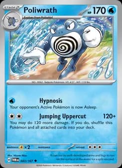 Poliwrath — Twilight Masquerade — Uncommon