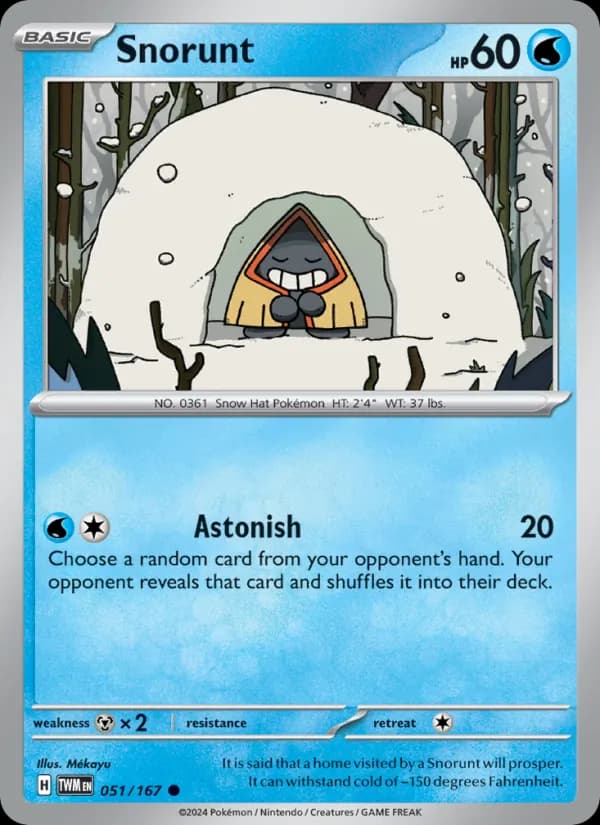 Snorunt — Twilight Masquerade, Common