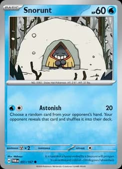 Snorunt — Twilight Masquerade — Common