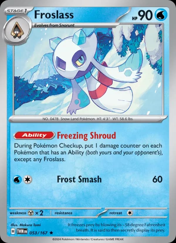 Froslass — Twilight Masquerade, Rare