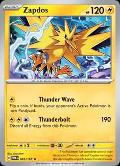 Zapdos — Twilight Masquerade — Rare