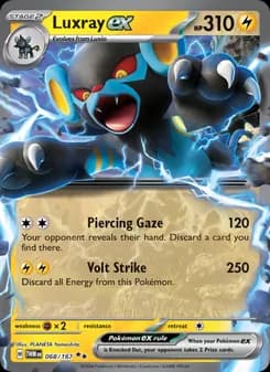Luxray ex — Twilight Masquerade — Double rare