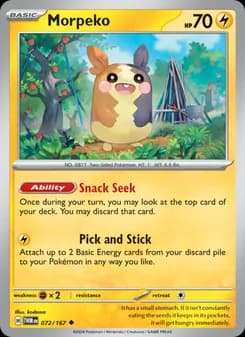Morpeko — Twilight Masquerade — Uncommon