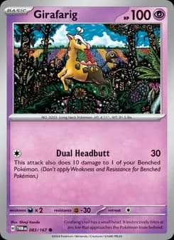 Girafarig — Twilight Masquerade — Common