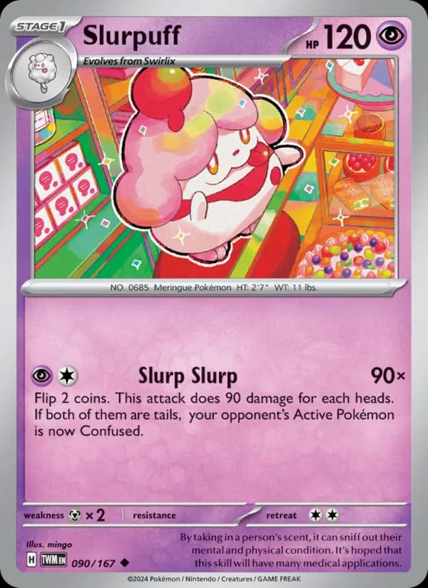 Slurpuff — Twilight Masquerade, Uncommon