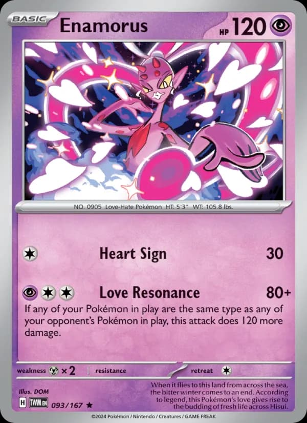Enamorus — Twilight Masquerade, Rare