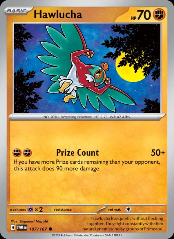 Hawlucha — Twilight Masquerade, Common