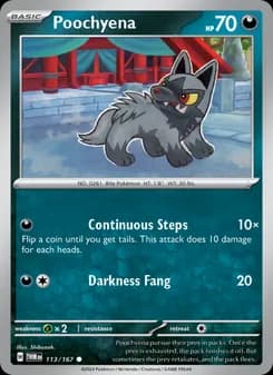 Poochyena — Twilight Masquerade — Common