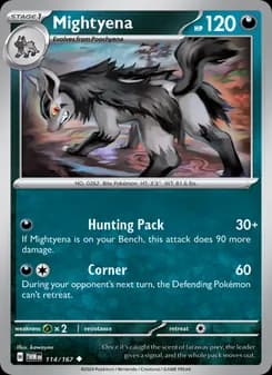Mightyena — Twilight Masquerade — Uncommon