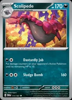 Scolipede — Twilight Masquerade — Uncommon
