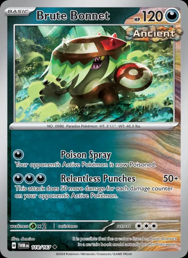 Brute Bonnet — Twilight Masquerade, Uncommon