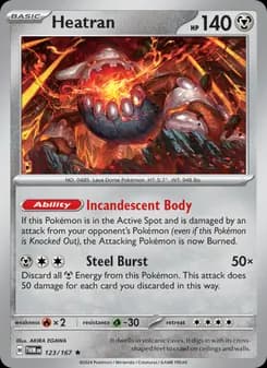 Heatran — Twilight Masquerade — Rare