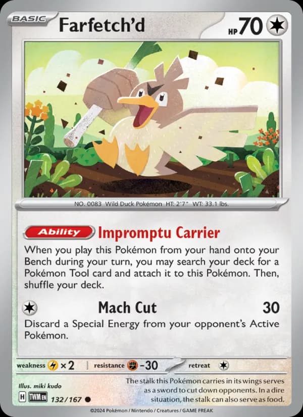Farfetch'd — Twilight Masquerade, Common